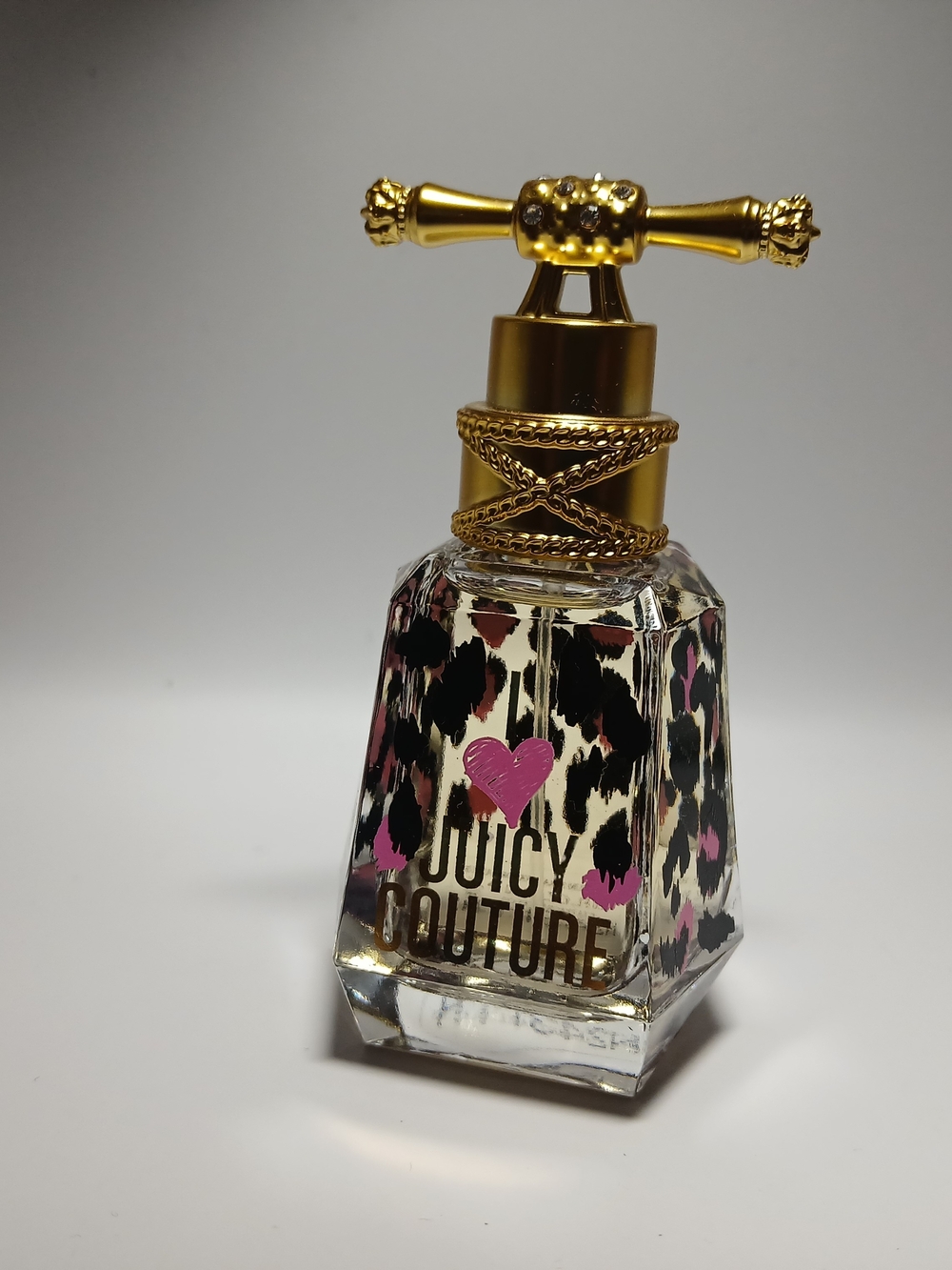 Juicy Couture " I Love Juicy" Gold-Top Leopard Print Fragrance - Picture 4 of 6